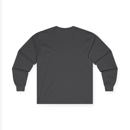 Long Sleeve Tee — 'She Is The Shadow' Gothic Floral Art Shirt