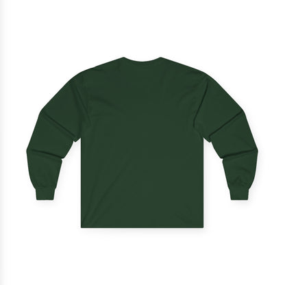 Halloween Witch Pumpkin Long Sleeve Tee — "Glam to Give a Boo!" Graphic Shirt
