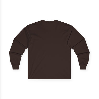 Halloween Witch Pumpkin Long Sleeve Tee — "Glam to Give a Boo!" Graphic Shirt