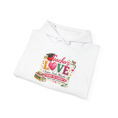 Teacher's Love Hoodie - Cute School Gifts "Ready to Learn"